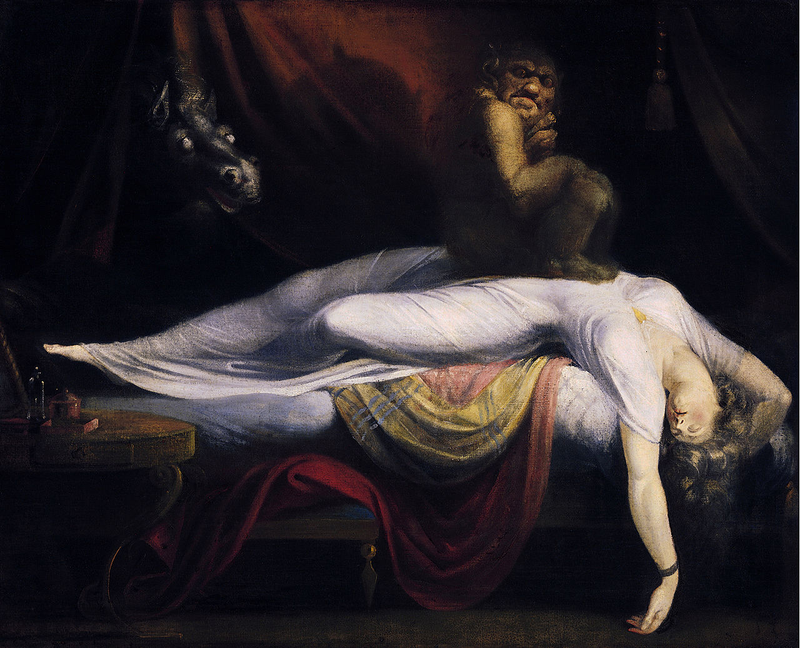 John Henry Fuseli - The Nightmare. Wikimedia Commons